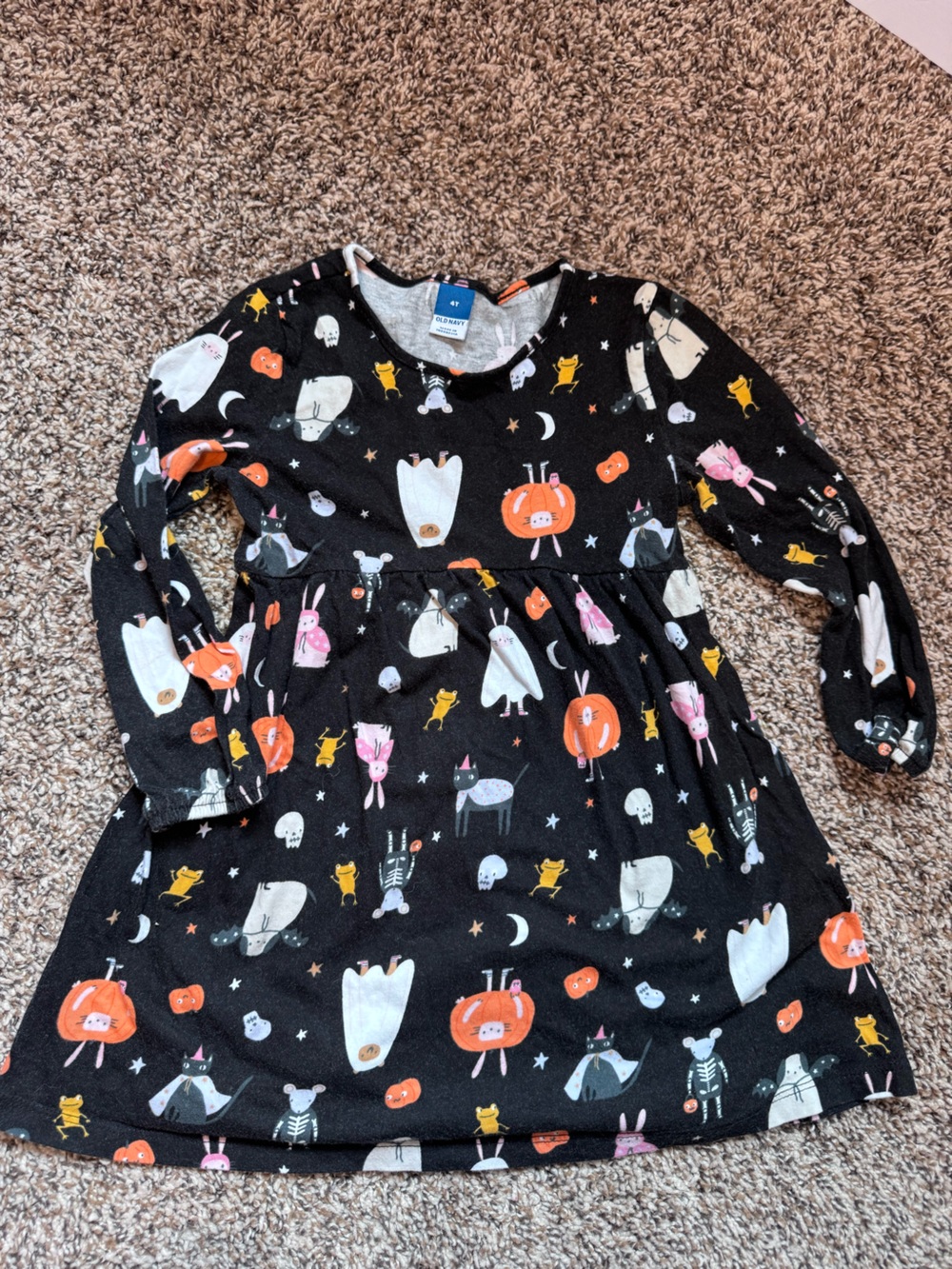 Old Navy Black Halloween Dress 4T